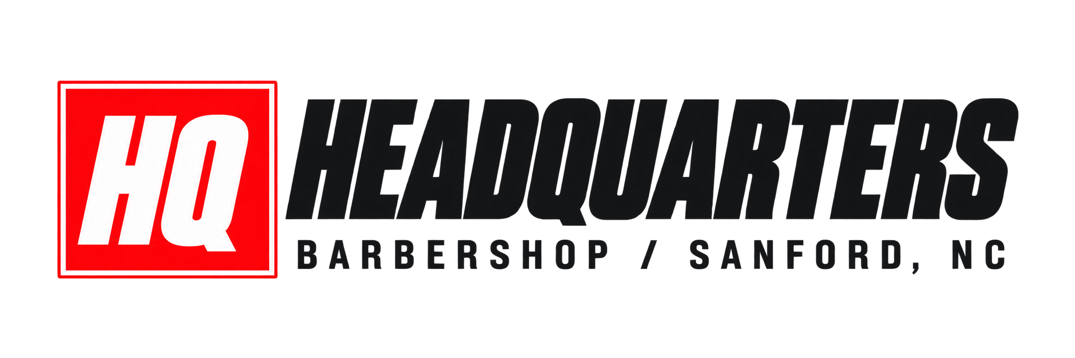 Headquarters Barbershop Light Logo
